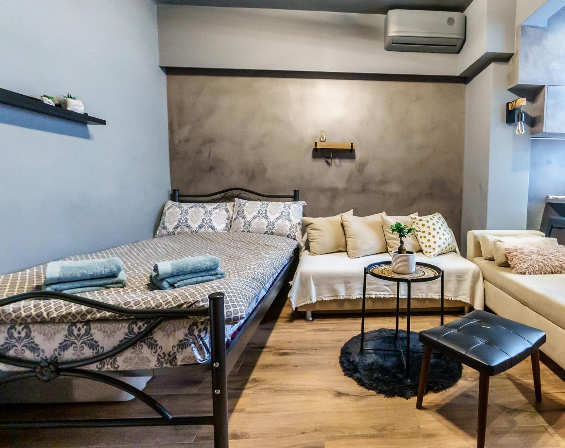 Happiness Studio With Terrace. Салоніки Екстер'єр фото